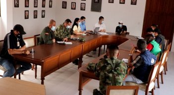 Las autoridades del municipio de Ocaña analizaron el fenómeno de la violencia en los últimos días. Foto: / Cortesía / La Opinión