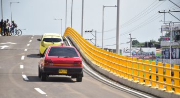 El viaducto Brisas del Pamplonita fue habilitado 