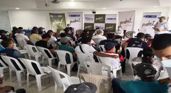 El escenario de diálogo social contó con la participación de cerca de 80 líderes campesinos. Foto: Cortesía / La Opinión