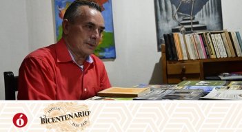 Escritor, pintor, investigador e historiador Daniel Jaimes Cuevas.