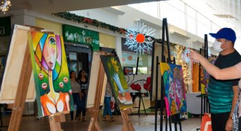 Las obras estarán exhibidas para la venta en el centro comercial Jardín Plaza el 3, 4 y 5 de diciembre. / Foto: Cortesía