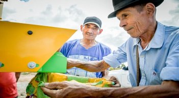 El fríjol se ha convertido en la línea de producción con grandes ventajas en la provincia de Ocaña. Se suscriben convenios para la comercialización del grano a nivel nacional. / Foto: Cortesía / La Opinión 