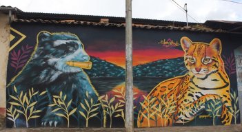 Los murales impulsan el agroturismo ecológico, en Chitagá. Foto: Cortesía/La Opinión.
