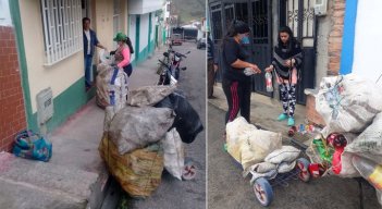 En Chitagá fomentan la recuperación de residuos sólidos y orgánicos. Foto: Cortesía/La Opinión. 