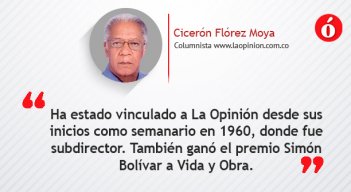Cicerón Flórez.