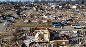 ¿El cambio climático provocó los catastróficos tornados que azotaron Estados Unidos el fin de semana pasado? /AFP