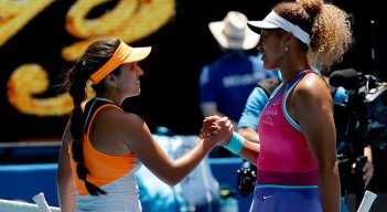 Camila Osorio vs Naomi Osaka, primera ronda del  Abierto de Australia.