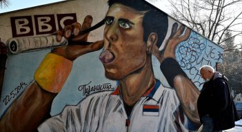 EL número uno mundial de tenis, Novak Djokovic, fue expulsado de Australia. / Foto: AFP