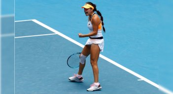 Camila Osorio se despide del Abierto de Australia 2022./Foto: AFP
