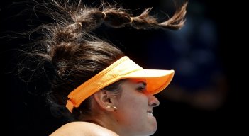 Camila Osorio y Clara Burel no avanzaron de ronda en dobles del Abierto de Australia./Foto: AFP