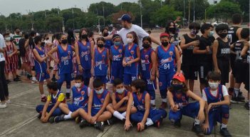 El semillero del baloncesto tuvo su fiesta en el coliseo Toto Hernández.