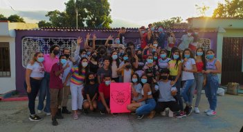 Frontera Morada es una organización que trabaja con jóvenes y para los jóvenes. Foto: @cirocastillo 