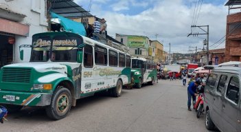 Suspendido despacho de vehículos hacia la zona del Catatumbo. / Foto: Cortesía / La Opinión 