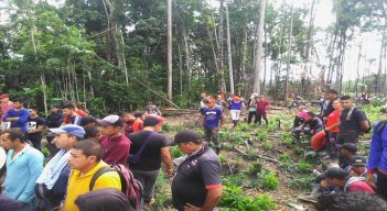 os labriegos de la zona del Catatumbo en máxima alerta por la erradicación de los cultivos ilícitos. Reclaman una verdadera Reforma Agraria Integral. / Foto: Cortesía / La Opinión 