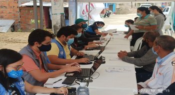 En Ocaña se adelanta la entrega del Estatuto temporal de protección a la población migrante venezolana para garantizar los derechos.