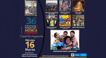 Inauguración del XXXVI Festival de Música Colombiana en Ibagué