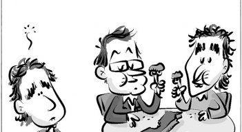 Caricatura @yeyonet