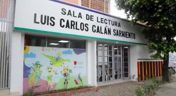 Sala de lectura Luis Carlos Galán Sarmiento./Foto: Cortesía.