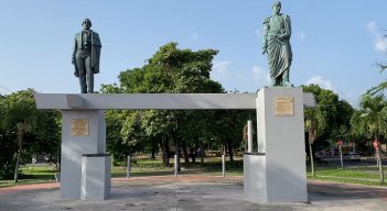 Monumento a la Confraternidad Bolivariana./Foto: Angie Barbosa.