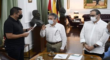 El economista, Hugo Armando Arévalo Franco, fue nombrado como nuevo director ejecutivo de la Asociación de municipios de la provincia de Ocaña, sur del Cesar y zona del Catatumbo.