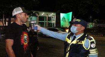 Grupo de alférez adelanta controles viales en Ocaña./Foto: cortesía