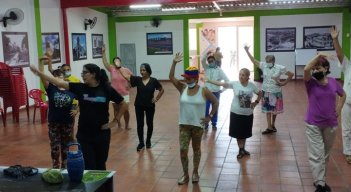 Adultos mayores demostraron sus habilidades para la danza Cúcuta 