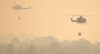 La superficie quemada por los incendios forestales en la UE superó a la de 2021./Foto: AFP