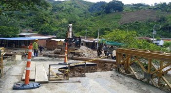 Ante la ola invernal líderes sociales reclaman celeridad en los trabajos de la Transversal del Catatumbo.