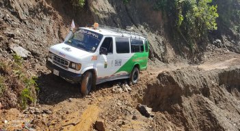 En deplorables condiciones se encuentran las vías de acceso al municipio de Hacarí. Alcalde de esa población lanza un S.O.S. para solventar la emergencia vial.