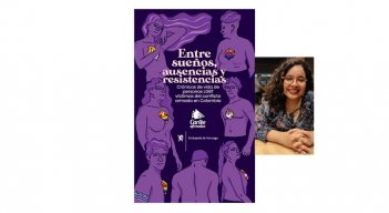 Luisa Gáfaro, una de las autoras del libro. Escribió 18 crónicas, de las 20 que fueron publicadas.  / Foto: Cortesía 