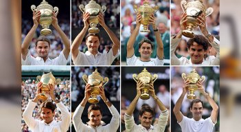 ¡Dios salve al rey! El planeta se rinde a la leyenda de Roger Federer./Foto: AFP