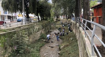 Un grupo de estudiantes de programa de Biología, de la Universidad de Pamplona encontró microplásticos en aguas del río.