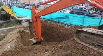 La territorial de Invías en el Norte de Santander, ultima detalles para entregar el puente La Sal en el municipio de Ocaña averiado por la ola invernal.  