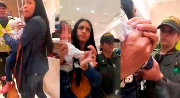 Policías que esposaron a mujer con su bebé serán investigados
