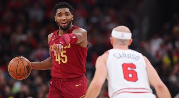 Donovan Mitchell fue el jugador brillante de los Cavaliers en el baloncesto de la NBA.