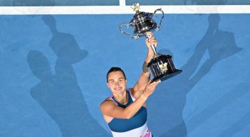 La bielorrusa, Aryna Sabalenka, brilló en el Abierto de Australia.