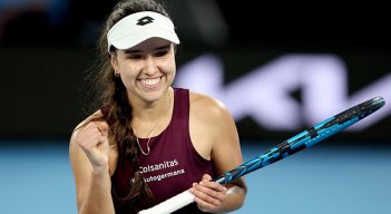 Camila Osorio en el Abierto de Australia 2023. 