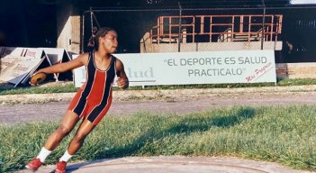 Arelis Quiñones Granja, En los Juegos Nacionales de 2004 en Bogotá, Arelis fue medalla de oro en el lanzamiento del disco.