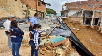 El caso de los damnificados fue expuesto al presidente Gustavo Petro, en su visita al Catatumbo. / Foto Archivo / La Opinión
