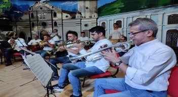 En el Instituto de Cultura y Bellas Artes de Ocaña se rinde homenaje a los caficultores de la región.