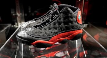 Estas zapatillas pertenecieron al legendario basquetbolista Michael Jordan.  