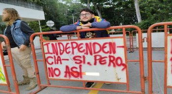 Estudiantes de la universidad Francisco de Paula Santander, seccional Ocaña esperan ser escuchados.