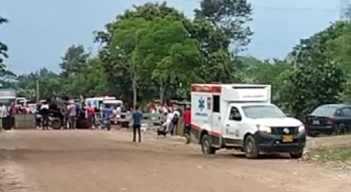 Protestas vereda Montería Ambato. 