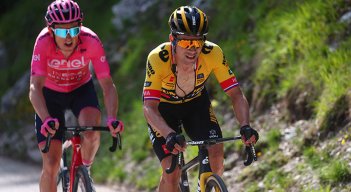 Geraint Thomas y Primoz Roglic