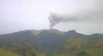 Volcán Nevado del Ruiz.