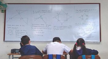 Estudiantes del Táchira se animan a participar en olimpiadas de matemáticas. Fotos cortesía / La Opinión