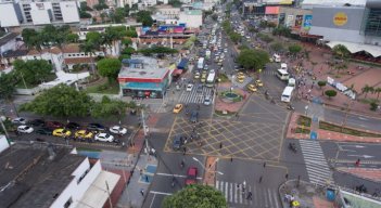 Diagonal Santander, donde existe un proyecto aprobado para ejecutar con plata de valorización./Foto Juan Pablo Cohen/La Opinión