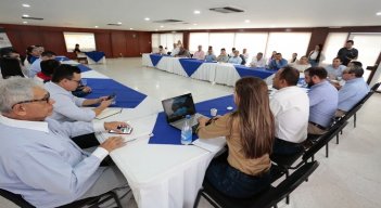 Los gremios económicos de Norte de Santander analizaron los efectos de la avalancha en el sector El Tarrita de Ábrego./ Foto: Cortesía.