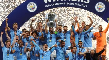 Manchester City Campeón. Foto: AFP