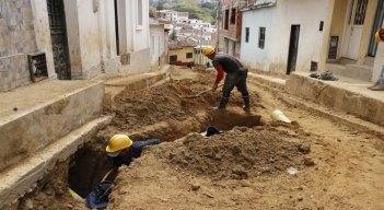 El alcance del proyecto es optimizar las redes de acueducto y alcantarillado hasta las acometidas domiciliarias./ Foto: Cortesía